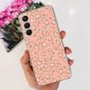For Samsung Galaxy A25 5G 2023 Case Samsung A15 5G A35 A555G Transparent Soft TPU Etui With Fashion Pattern Galaxy A15 4G Cover