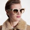 Fashionable Sunglasses Large Frame Cat Eye Sunglasses Non-Polarized Fashion Accessory 