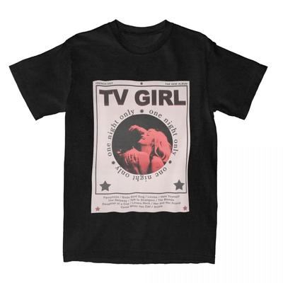 TV Girl French Exit Poster Bekleidung T-Shirt Männer Frauen Einzigartig Bedruckte T-Shirts