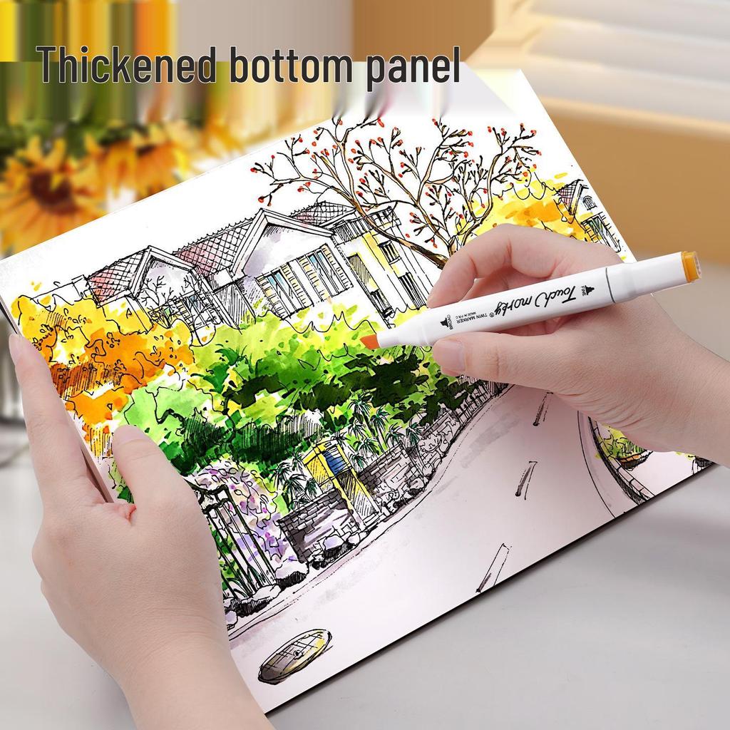 Verdicktes Flip-Up Zeichenheft für Marker - Anime- & Studentengebrauch