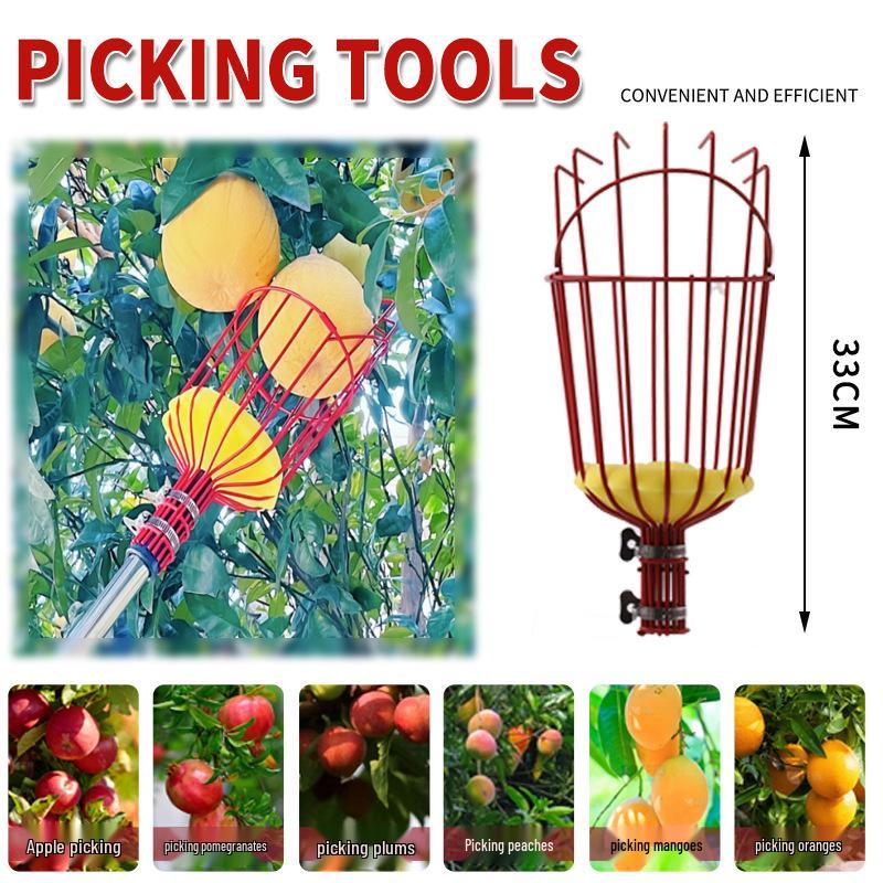 Cross-border Orchard Fruit Picker Artifact for High Trees: Apple, Lemon, Peach