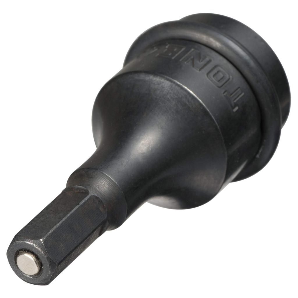 TONE Impact Hexagonal Socket 8mm Width (with Magnet), 4AH-08K, 12.7mm (1/2") Drive,
