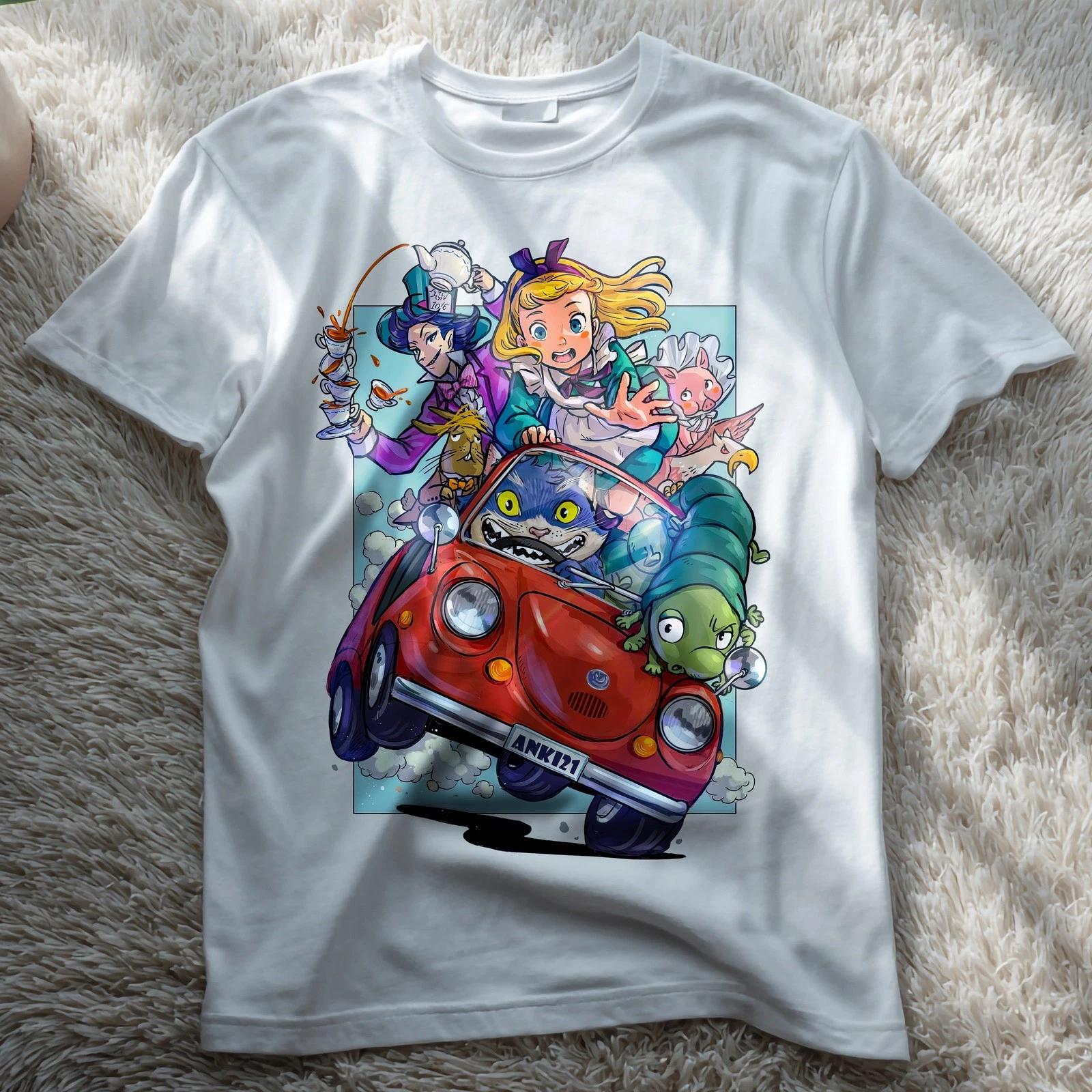 

Alice In Wonderland 001 Adult/Childrens t shirts/t-shirt 160