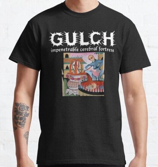 

SALE Gulch Band T-Shirts, Brand New Black Shirt, Punk Music, S-4XL Unisex T-Shirt - Men s Summer Cotton Graphic Tee S разноцветный