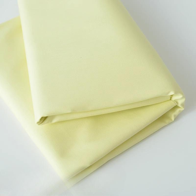 Wide 140cm Cotton Poplin Fabric Solid Color White Red Black for Sewing Accessories Quilting Patchwork Handmade 100/300/500cm