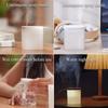 280 ml Luftbefeuchter Tragbare USB Aroma Diffusor Mit Nachtlicht Kühlen Nebel Für Schlafzimmer Hause Auto Pflanzen Luftreiniger Humificador