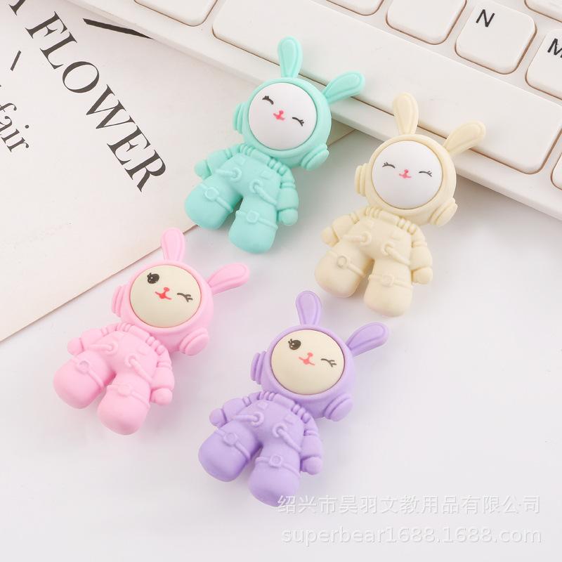 1 Piece Cartoon Cute Kawaii Rubber Eraser Novelty Stationery Office School Supplies