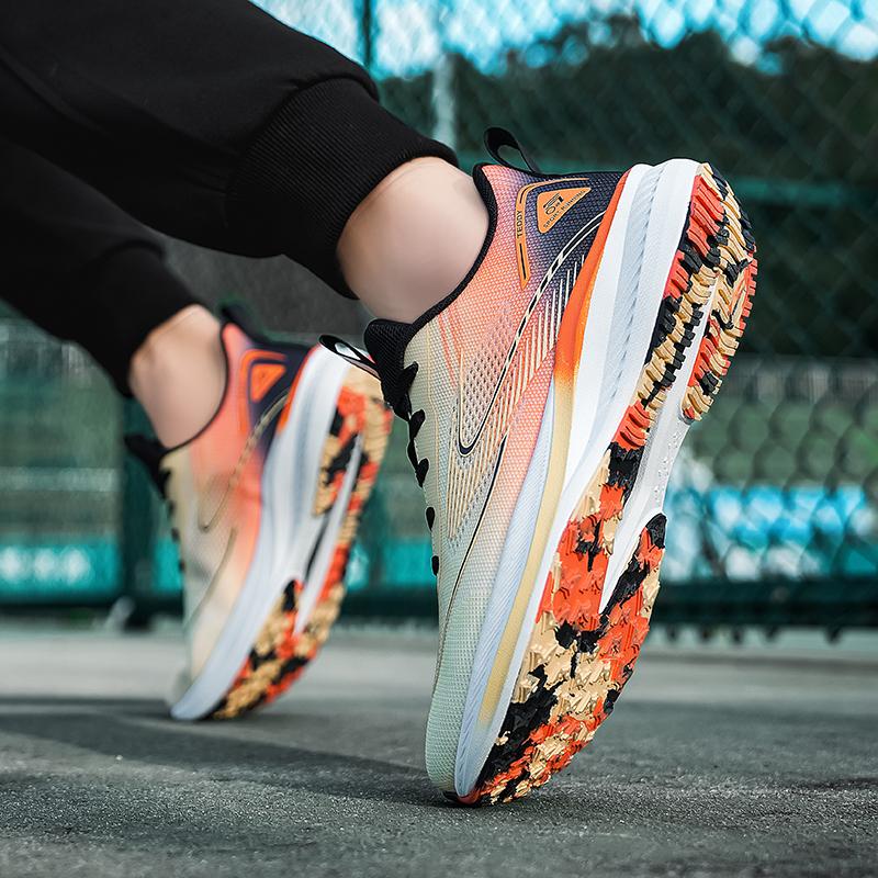 Fashion Outdoor Sneakers For Man Women Hiking Thick Soles Light Weight Breathable Cushion Trainers Jogging Workout Athletic