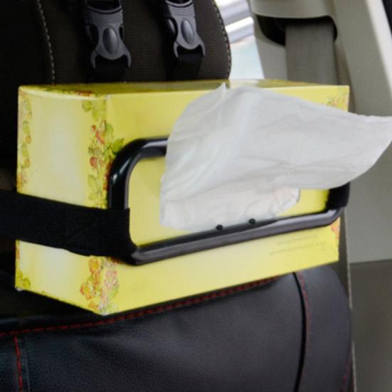 Car Vehicle Sun Visor Seat Back Plastic Tissue Box Holder Paper Napkin Bracket