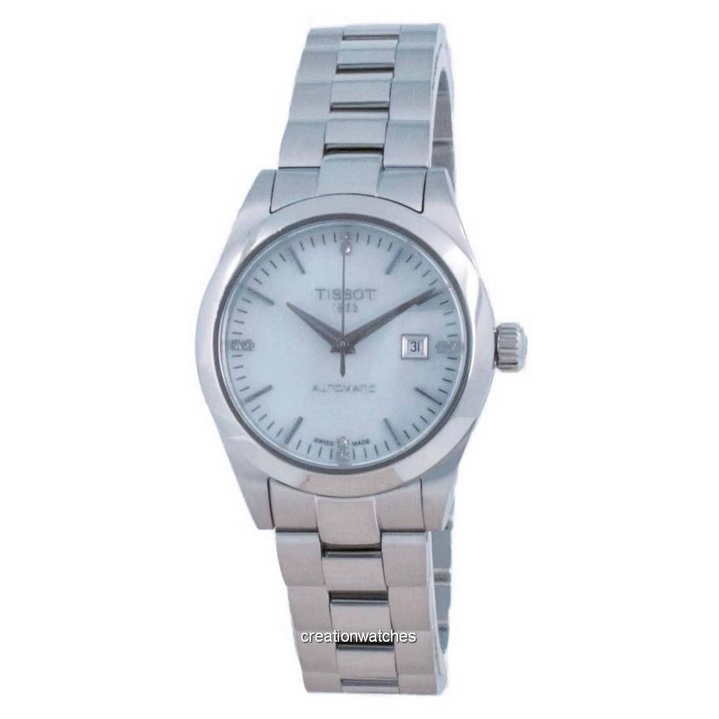 

Tissot T-My Lady Автоматические бриллиантовые акценты T132.007.11.116.00 T1320071111600 100M Женские часы