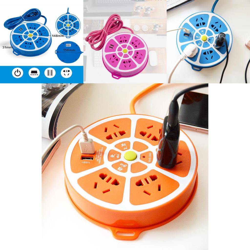 Creative Fashion Socket Intelligent Usb Charging Port With Premium Quality Materials For Versatile Use