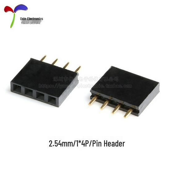 Gniazdo kołkowe żeńskie jednorzędowe, rozstaw 2,54 mm, 1-40 pinów