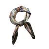 68 × 68 Silk Scarf Small Square Scarf Women's Versatile Mulberry Silk Scarf Spring and Autumn Style Horse Totem Korean Small Scarf
