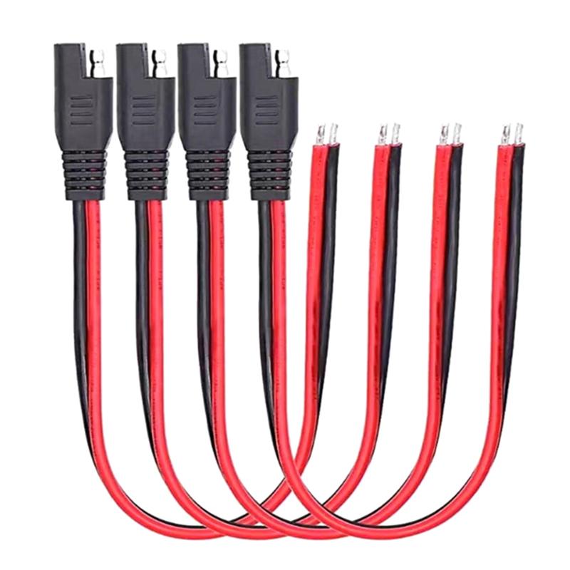 Sae Connector Extension Cable Sae Quick Connector Disconnect Plug Sae Power Automotive Solar Panel Cable Male Female Plug Wire