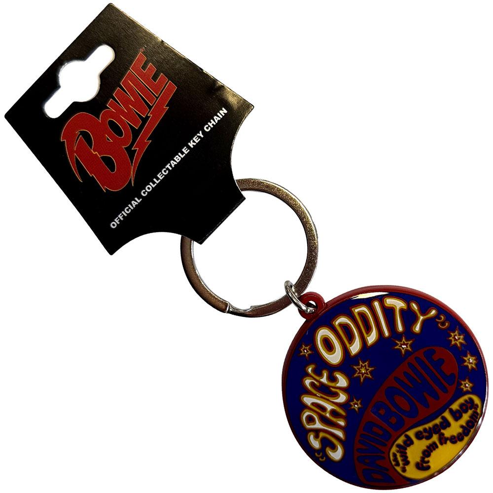 David Bowie Space Oddity Keyring