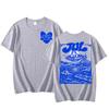 Rapper Jul Printed T Shirt Men Women Casual French Rap Artist Merch T-shirt Cotton Short Sleeve Tshirt Clothes Tops