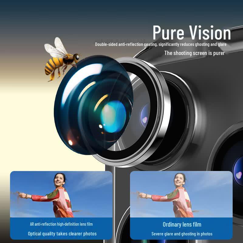 Smorss iPhone 17 Pro Max HD AR Lens Protector