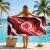 Asciugamano da Spiaggia Calcio Eintracht Frankfurt Morbido Microfibra Asciugamano Estivo Asciugatura Rapida Assorbente per Spiaggia Piscina Viaggio
