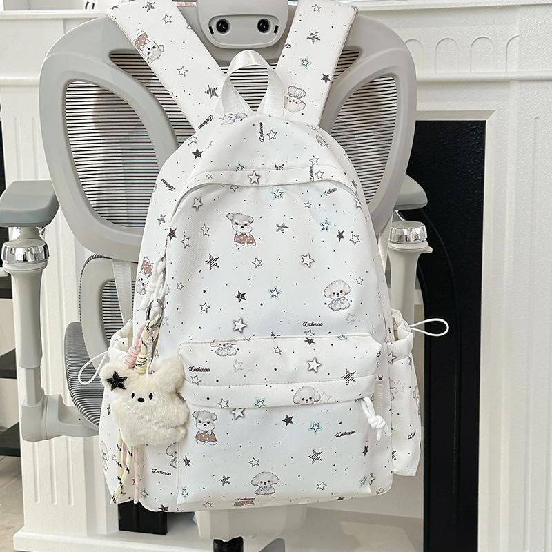 Schoolbag female ins wind Japanese new high value fresh and sweet junior high school lightweight travel large capacity backpack