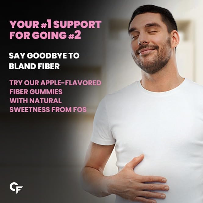 Gummies Carbamide Forte Fiber 60 ks Veg Jablečná příchuť Denní doplněk vlákniny pro zdravé trávení & Kontrolu hmotnosti