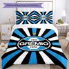 Grêmio FBPA Printed Pattern Duvet Cover Set – Includes 1 Duvet Cover and 2 Matching Pillowcases Bedroom Decor Christmas Gifts