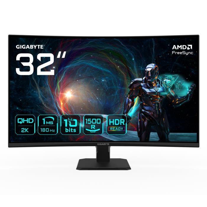 GS32QCA 32' ZAKŘIVENÝ/QHD/180Hz/VA/1ms/Adapt Sync