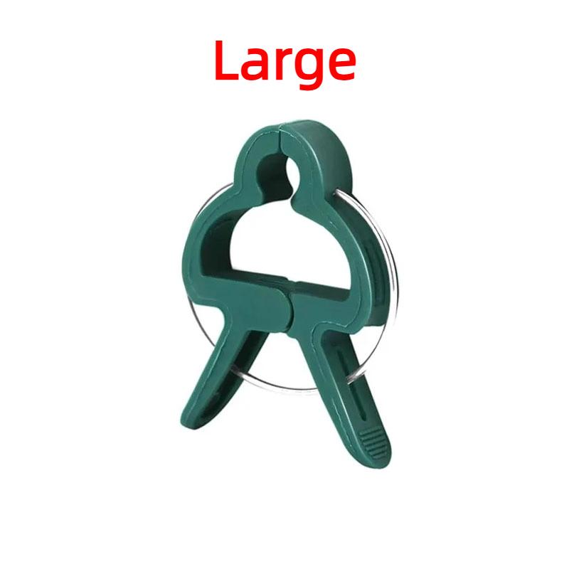 15/30Pcs Reusable Plant Fixed Clips, Greenhouse Vine Support Bracket for Flower, Vegetable & Tomato Stem Fixing Garden Tools
