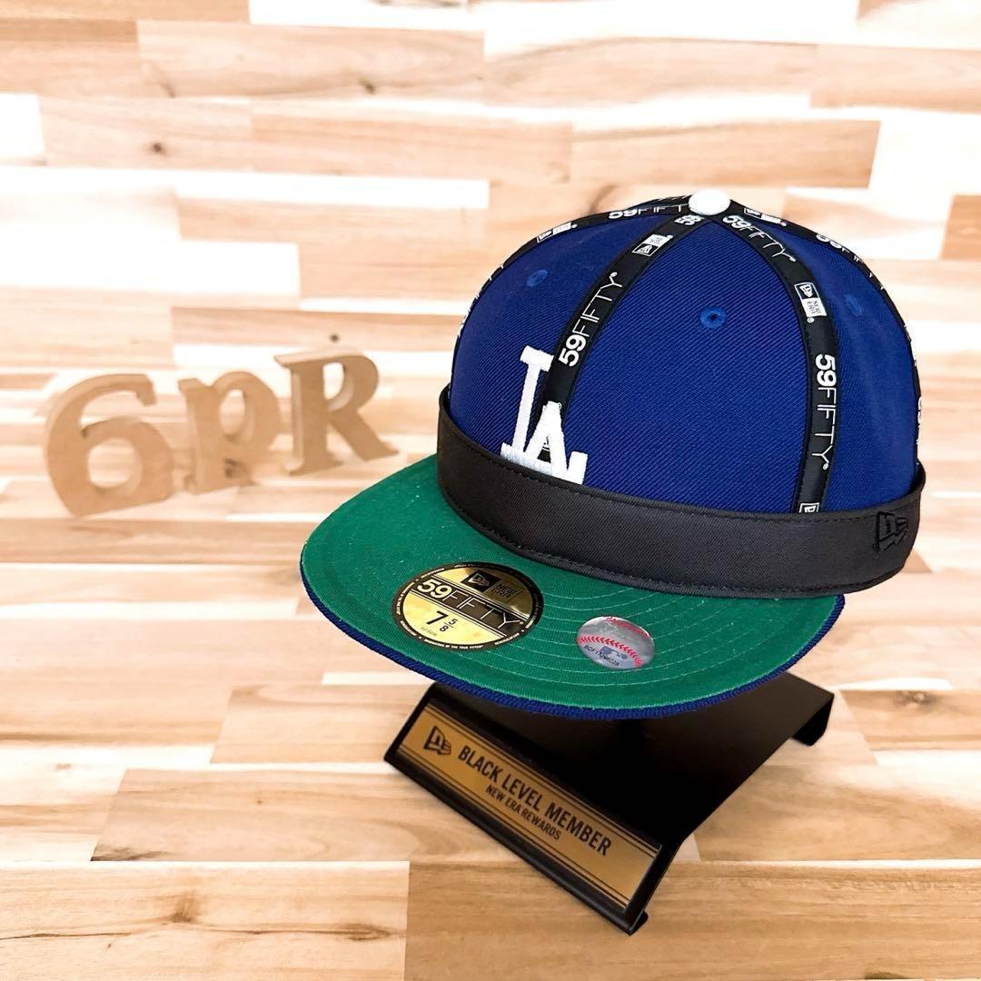 

[USED] Rare/Discontinued New Era x Dodgers Inside Out Cap, Comeback Prayer, Blue x Green