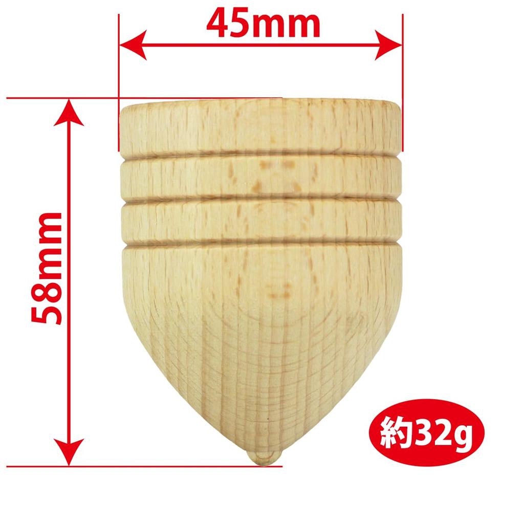 Spin Gear A Traditional Spinning Top Spun by Hitting It with a String - (plain)