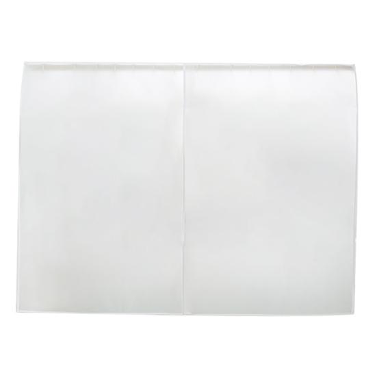 Dust-proof Transparent Closet Cover PEVA Lace Up Design Clothes Protector for Bedroom