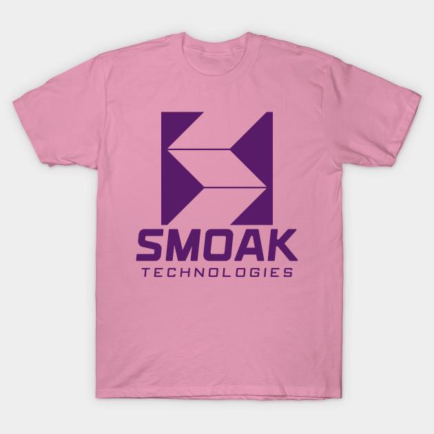 T Shirt Women Smoak Technologies Star City 2046 Purple Harajuku Print Kawaii Tshirt Summer Short Sleeve Female T-Shirt Top Tee