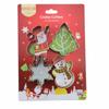 Christmas Cookie Cutters Stainless Steel Snow Form Biscuit Mold DIY Fondant Chocolate Cake Decorating Tools