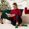 Pairs Christmas Socks Crew Women Holiday Birthday Gift JOYFY 12 for or Entertaining Play Safe Kid Friendly Fun 2