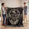 Wild West Rodeo Blanket for all seasons blanket lunch break throw gift