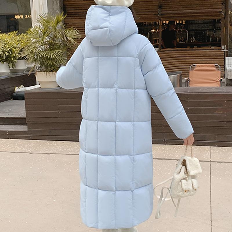 Fashion Woman Winter Long Coats Hooded Loose Thick Warm Parkas Casual Women's Jackets