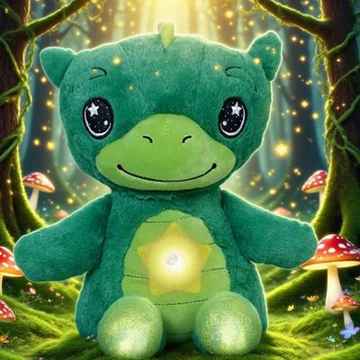 Pluszowy Jednorożec dla Dzieci z Projektorem Światła LED Gwieździste Niebo Lampka Nocna Pocieszające Pluszowe Zwierzątko Przytulna Lampka Galaktyczna Prezent