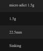 Little Jack Metal Jig Micro Adict 22.5mm 1.5 grams 06 (4695)