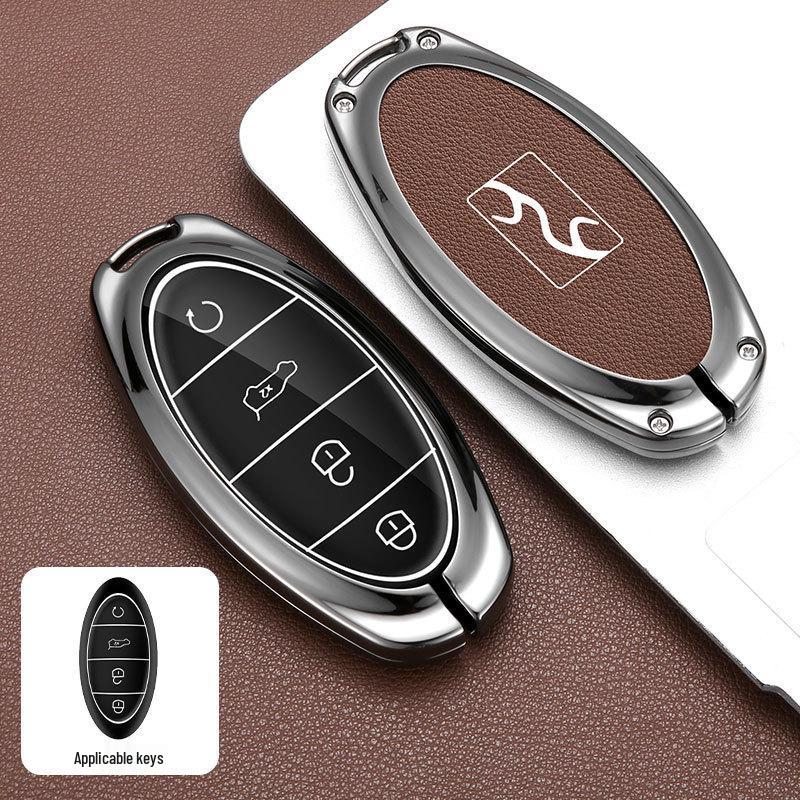 Yangwang U8 2023 BYD Key Case: Luxury Metal Shell, Unisex Protective Cover