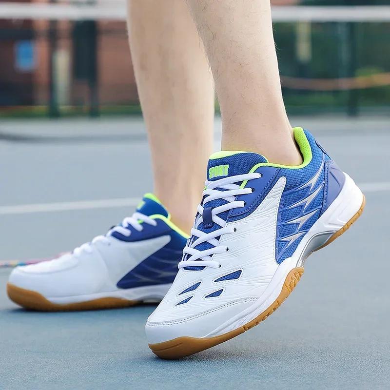 Men Badminton Shoes Women Tennis Shoes Luxury Table Tennis Sneakers Ladies Volleyball Shoes