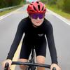 Unisex High-Stretch Fleece-Lined Long Sleeve Cycling Jersey Road Bike Riding - Breathable Moisture-Wicking Performance Top