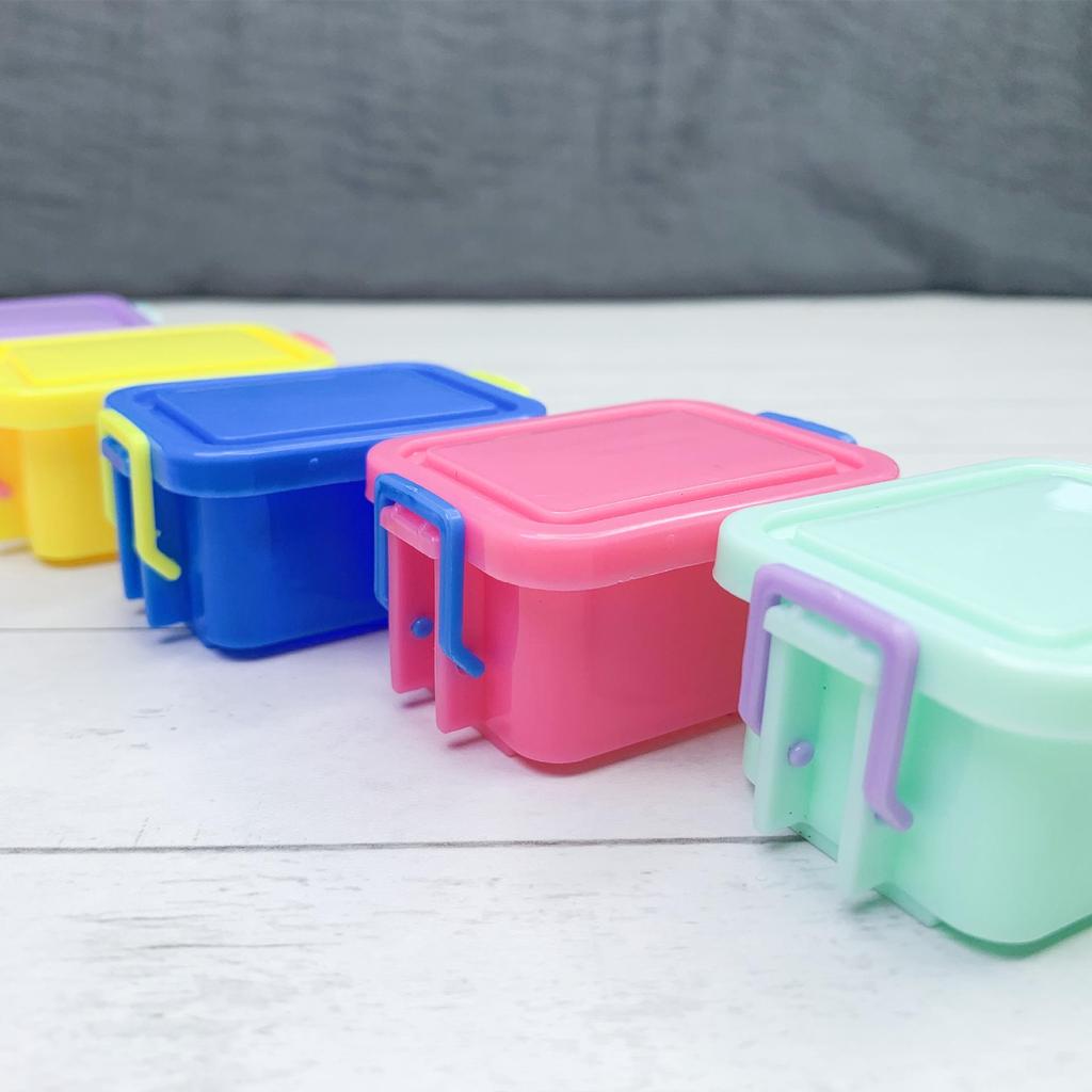 Miniature Dollhouse Cute Children's DIY Pretend Play Plastic Convenience Store Box Props