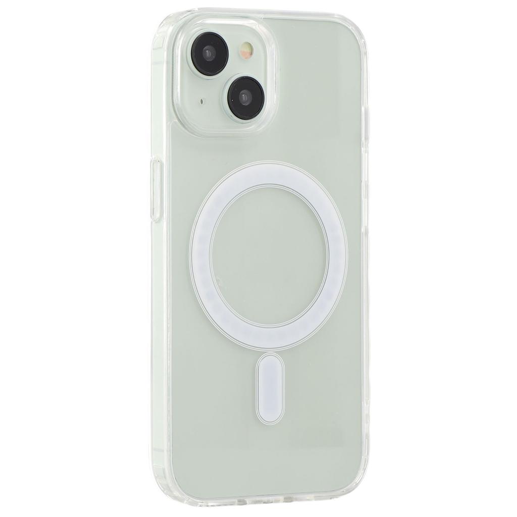 For iPhone 13 Mini/12 Mini Case Compatible with MagSafe TPU+Acrylic Clear Phone Cover
