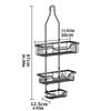 Shower Shelves Bath Shower Organization With Suction Cup No Drilling Shelves for Bathroom for Home Hotel Restaurant Apartment Rv