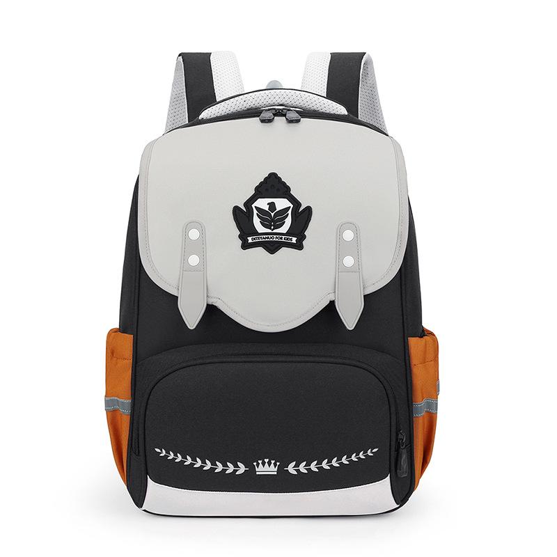 

Новый школьный рюкзак для учеников начальной школы, рюкзак для мальчиков и девочек с функцией снижения нагрузки и защиты позвоночника 44*30*20cm