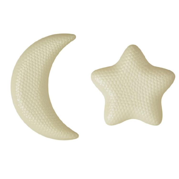 Eid Mubarak Moon Star Plate Tray Ramadans Serving Tray Muslims Islamic Dessert Tray Food Storage Container Holders S белый