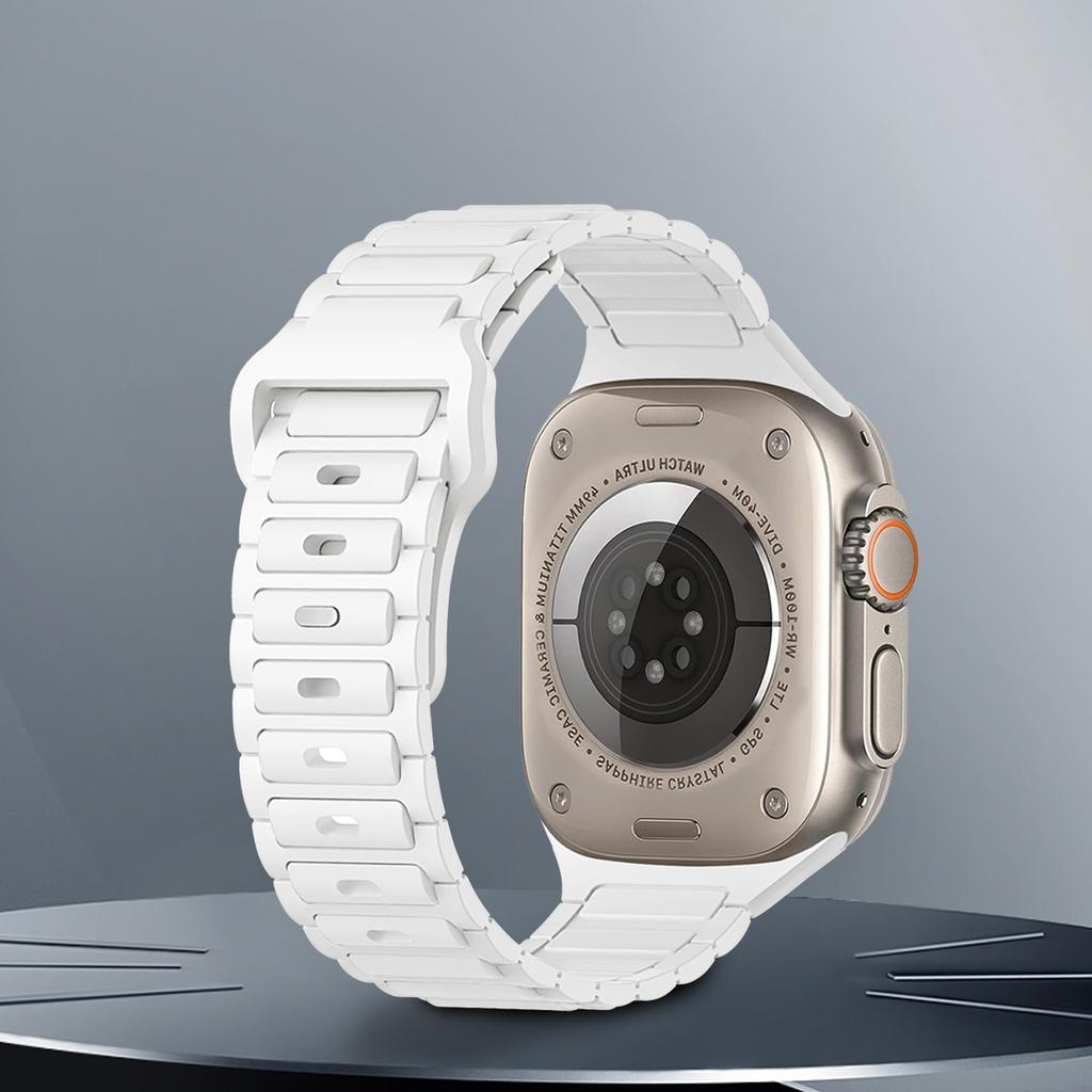 Silicone Strap for Apple Watch Band Ultra 49mm 46mm 45mm 44mm 42mm 41mm 40mm Wristband iwatch Series 10 9 8 7 6 SE 5 4 Bracelet
