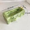 1:12 Scale Miniature Ceramic Bathroom Set - 4-Piece Dollhouse Fixtures