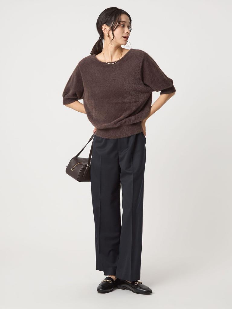 United Arrows Green Label Relaxing Greed Straight Pants - Washable - Available in Short, Size 35141991999 7930, Navy (79), Size S (36)