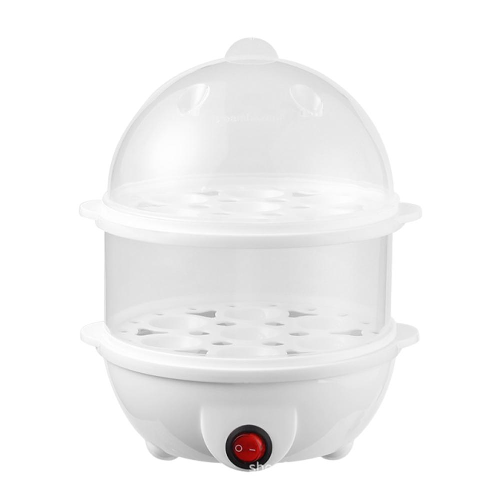110V/220V Electric Multi-Function Egg Steamer Cooker Rapid 2/3 Layer Kitchen Machine for Cooking Eggs Milk Corn Steamed Boiler