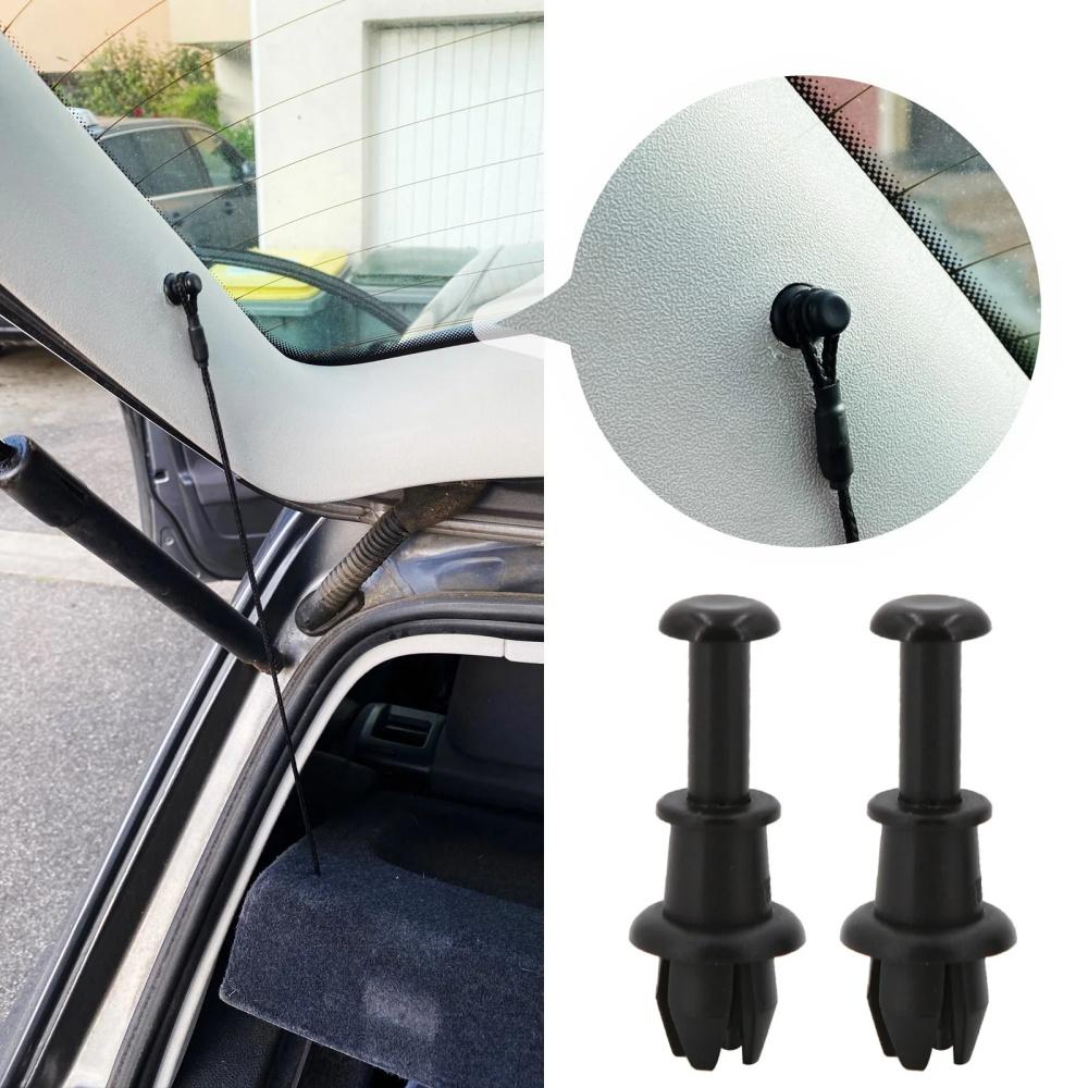 4Pcs Car Trunk Lanyard Fixing Clip Parcel Shelf String Cord 1M6867574A For VW Golf MK5 MK6